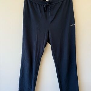 Hugo Boss Men's Dark Navy Joggers / Lounge Pants
